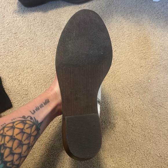 Band of Gypsies white montrose leather western bootie - Picture 3 of 6